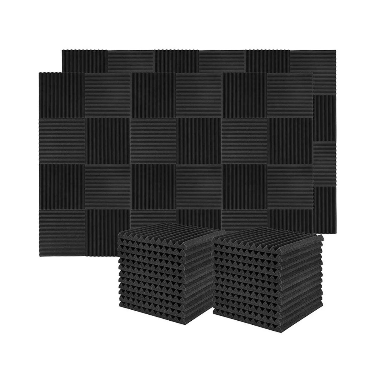 1" Wedge Foam Panel - 48 Pack
