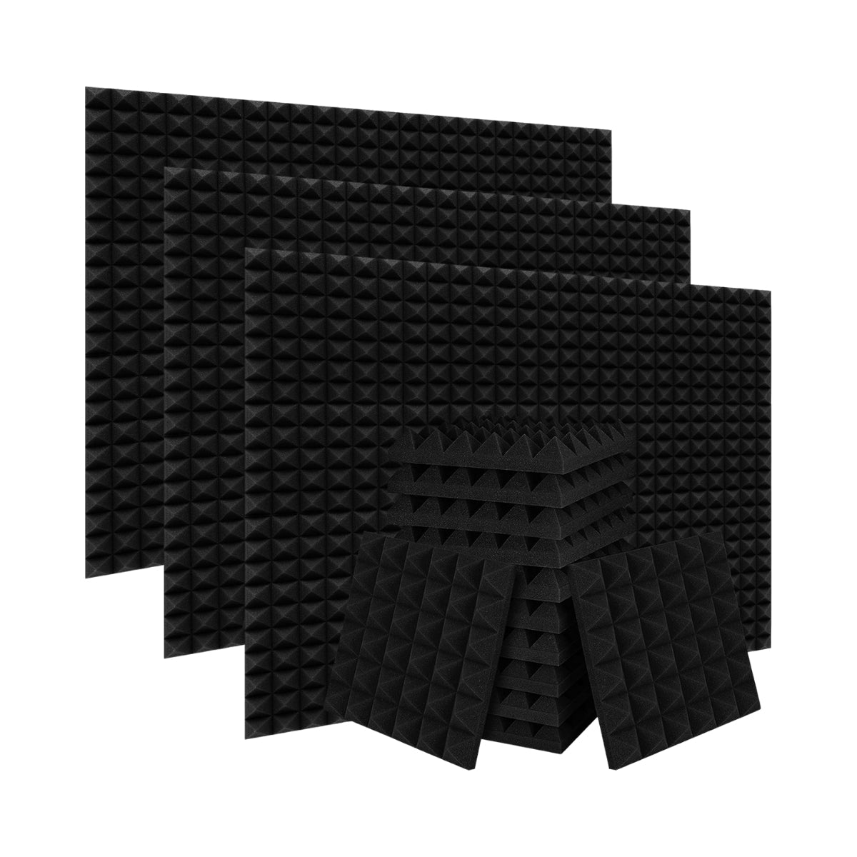 2" Pyramid Foam Panel - 48 Pack